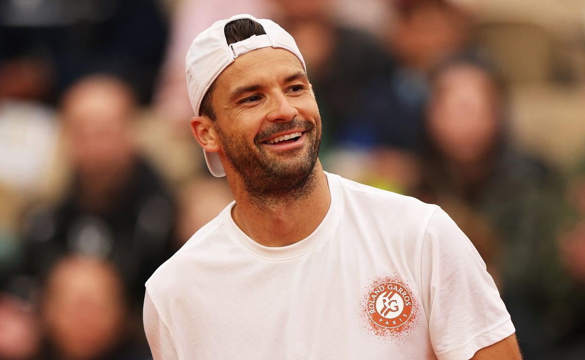 Él es Grigor Dimitrov, el novio de Eiza González que participa en el Abierto Mexicano de Tenis