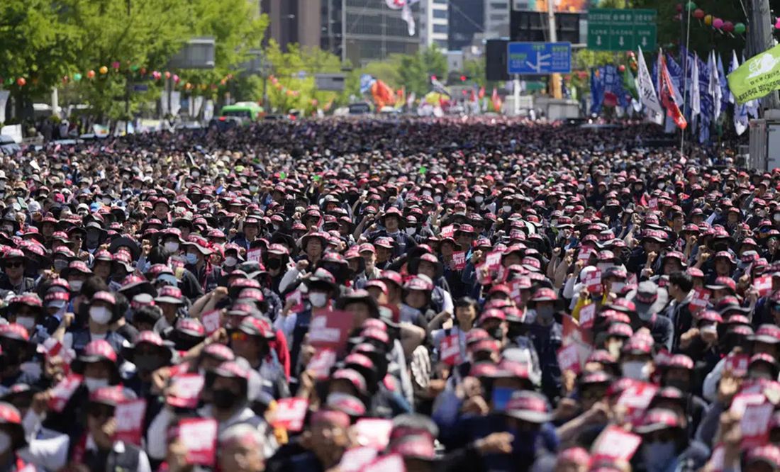 1 de Mayo: Trabajadores de varios países protestan por mejores condiciones laborales