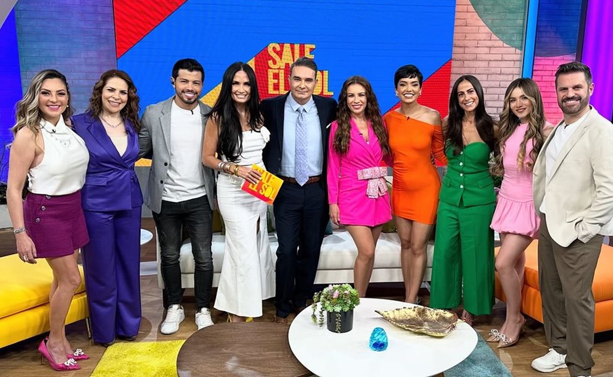 Ingrid Coronado se une a "Sale el Sol", programa con el que regresa a la pantalla chica tras seis años de ausencia