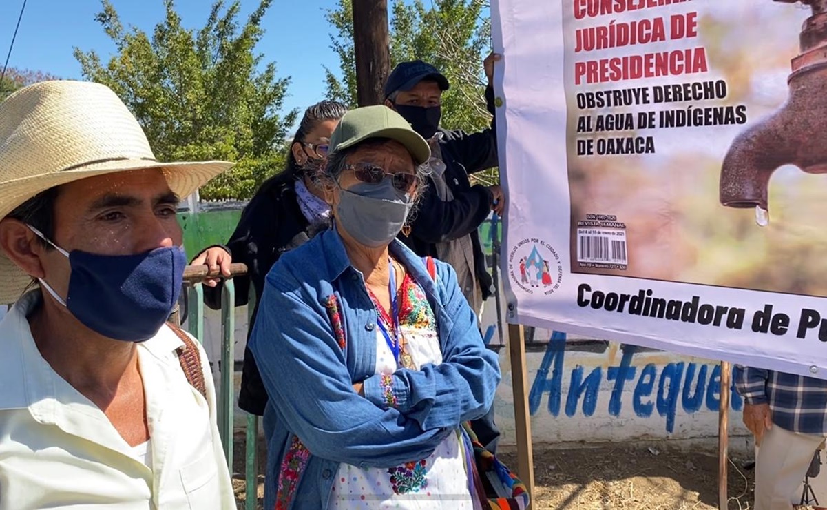 Pueblos zapotecos de Oaxaca denuncian que la Consejería Jurídica de Presidencia obstruye su derecho al agua