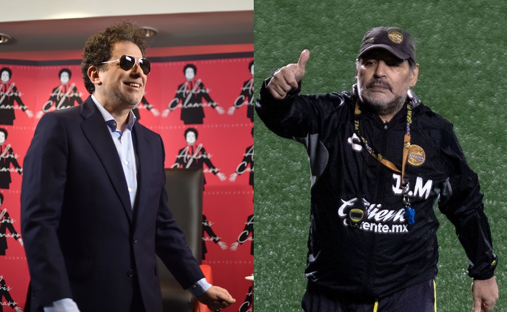 Andrés Calamaro le compone canción a Maradona 