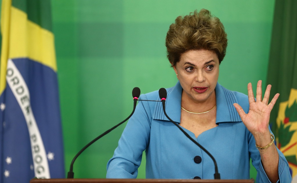 Enfrento un golpe de Estado poco tradicional: Rousseff