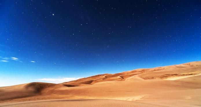 Great Sand Dunes, una reserva para mirar las estrellas en Colorado