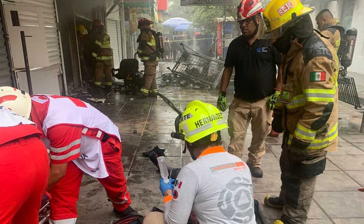 Muere una mujer en incendio en Nuevo León