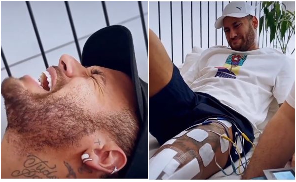 VIDEO: Neymar muestra cómo es la dolorosa recuperación de su lesión