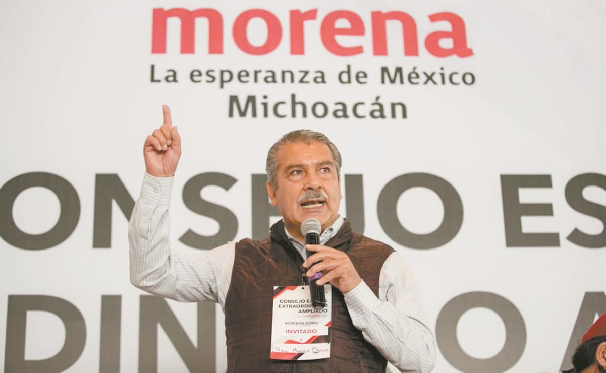 INE cancela spots de Raúl Morón como candidato a gobierno de Michoacán