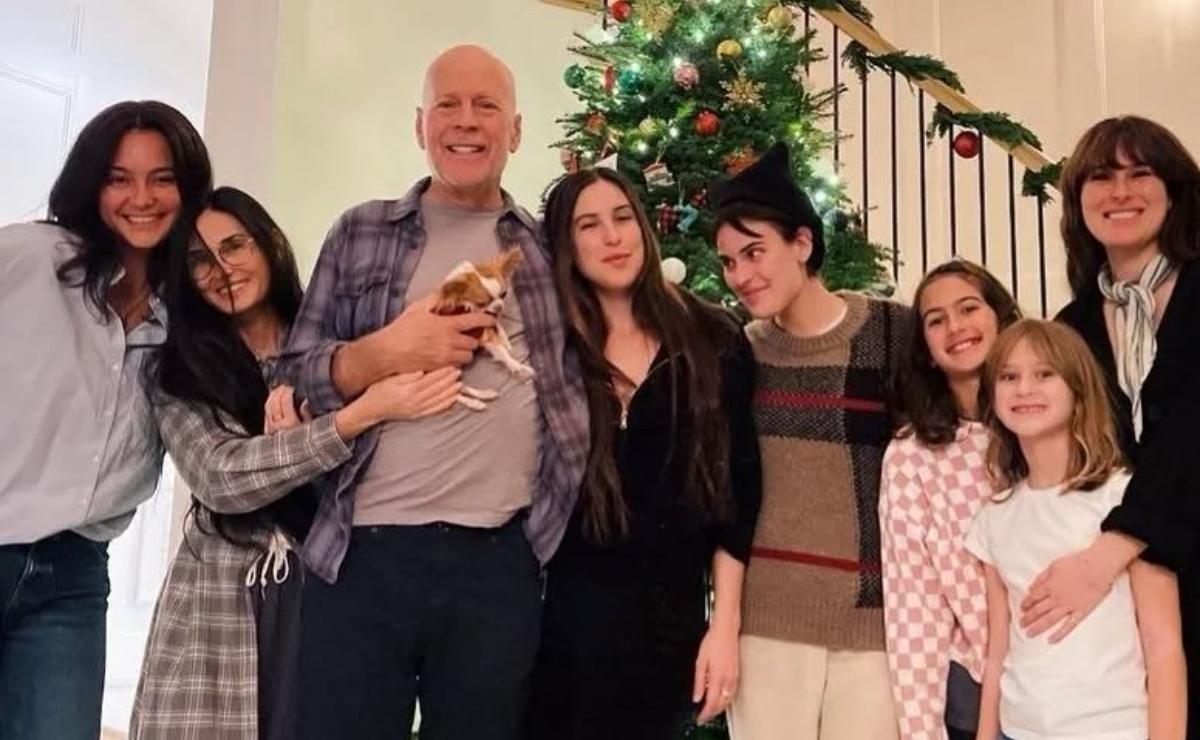 Así será la Navidad de Bruce Willis tras el avance de su enfermedad