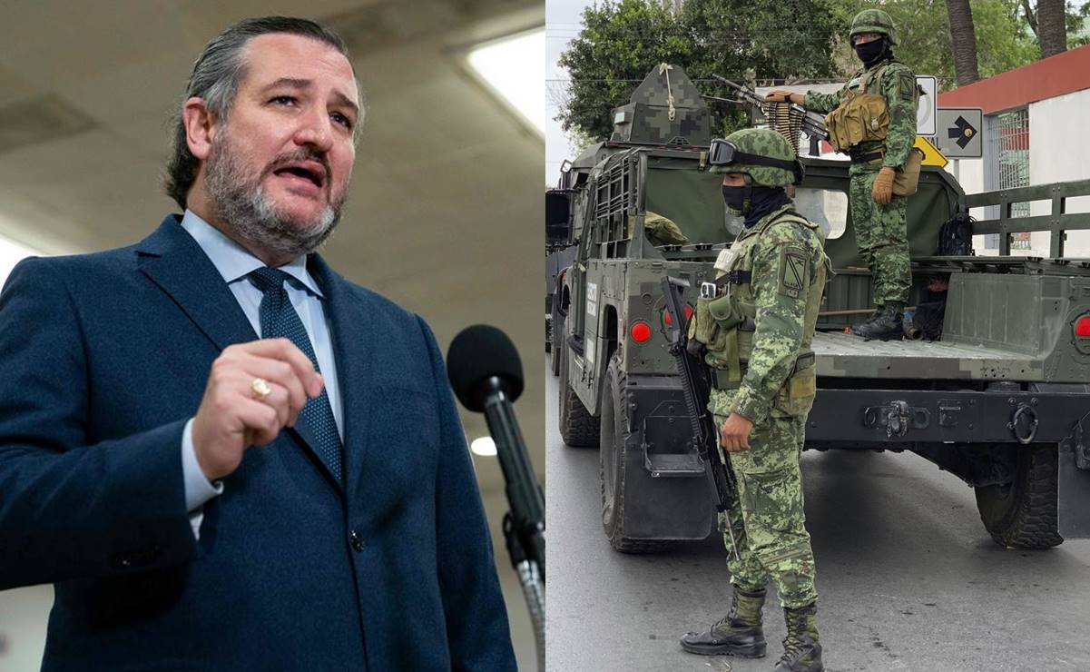 "La respuesta no es invadir México”: Ted Cruz rechaza idea de Fuerzas Armadas de EU contra cárteles