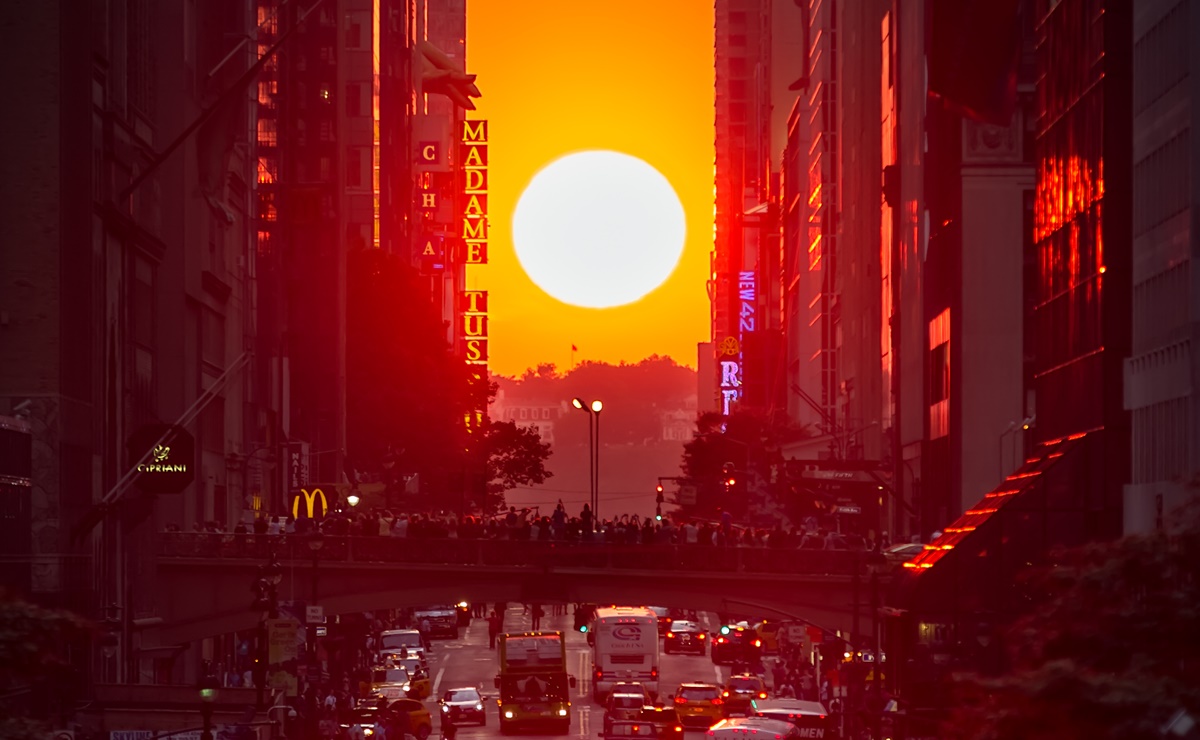 Manhattanhenge: la puesta de sol más espectacular de NY para ver en mayo y junio