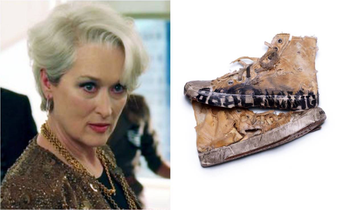 Los mejores memes por los nuevos tenis destruidos de Balenciaga