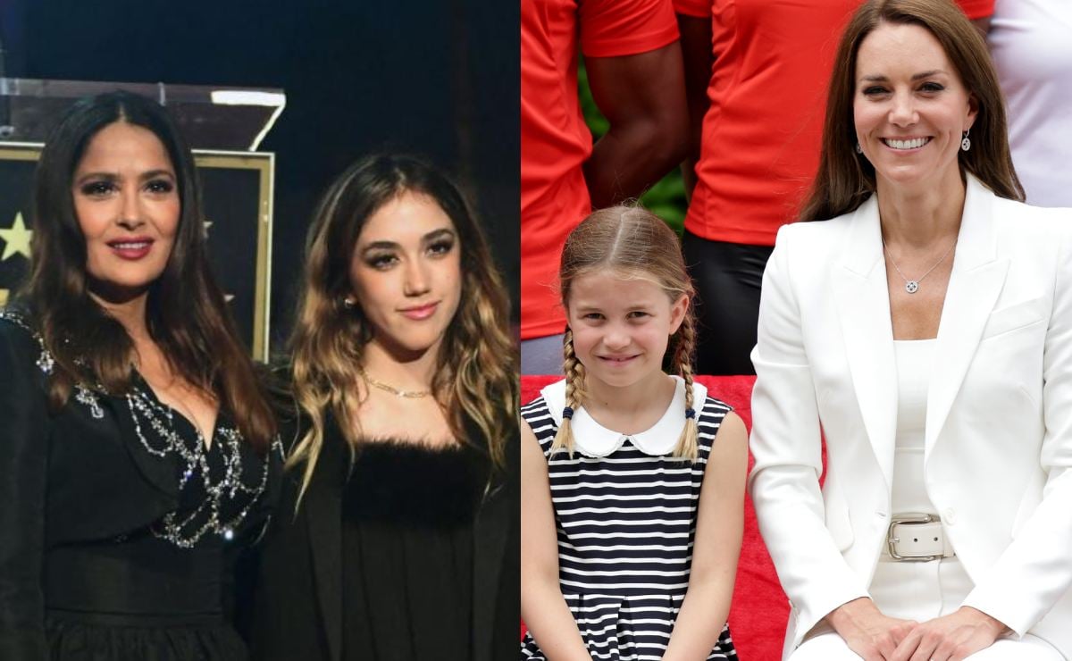 Valentina Paloma, hija de Salma Hayek, y la princesa Charlotte, las niñas más ricas del mundo