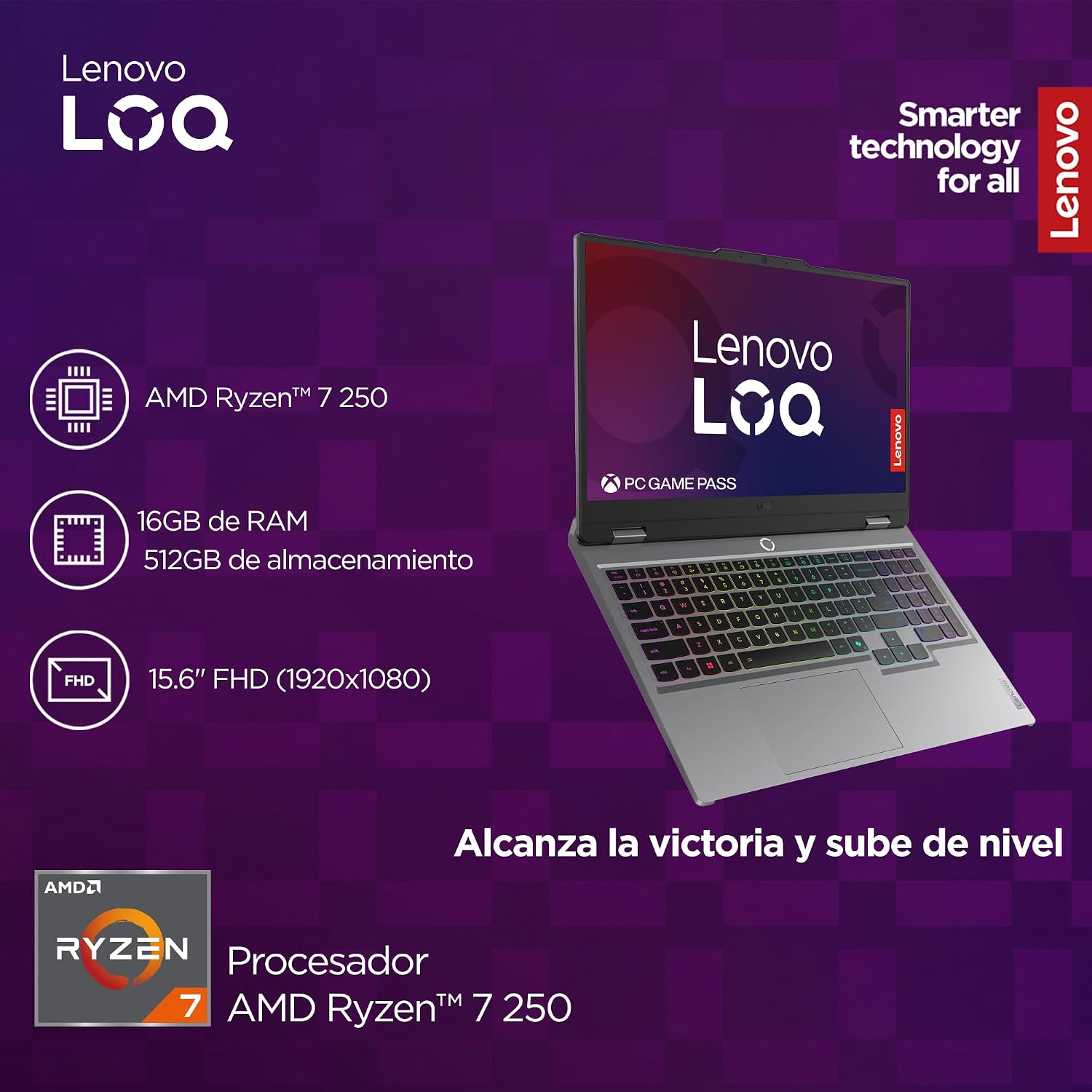 Laptop Gaming Lenovo LOQ - Foto 3