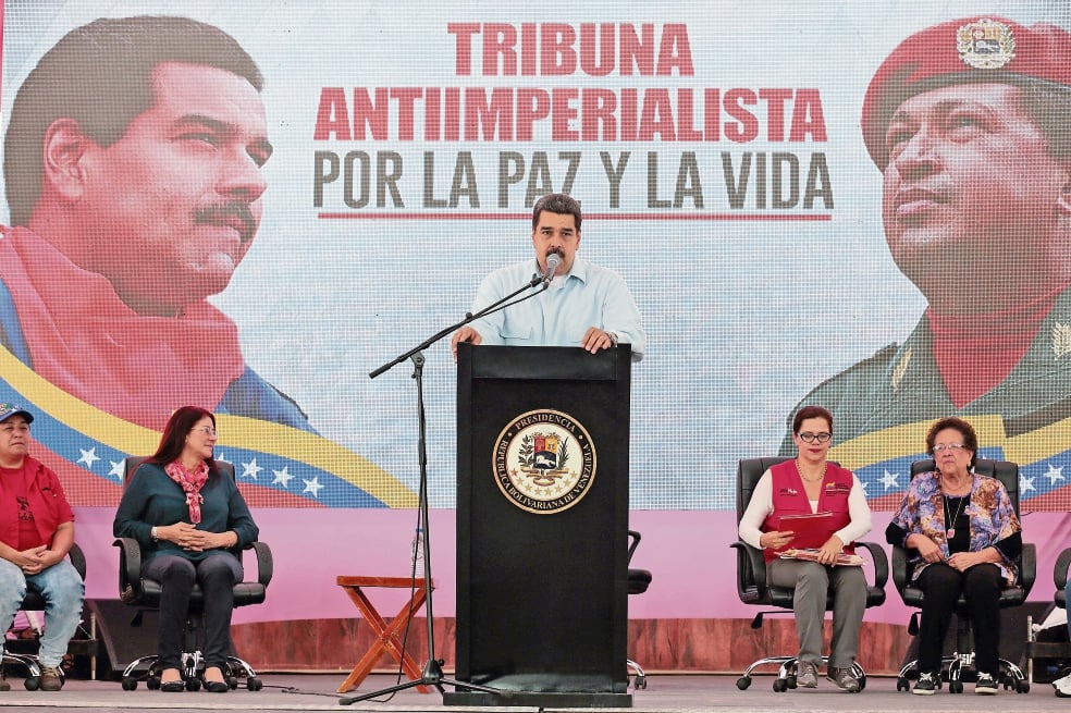 Maduro celebra la ‘liberación de Venezuela’