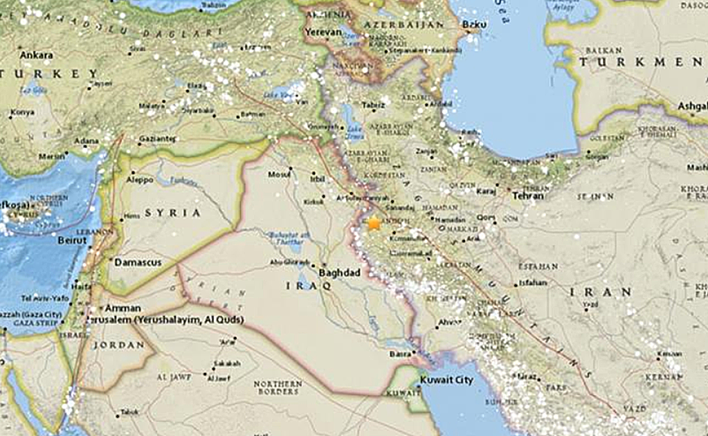 Sismo en Irán deja un muerto y 58 heridos