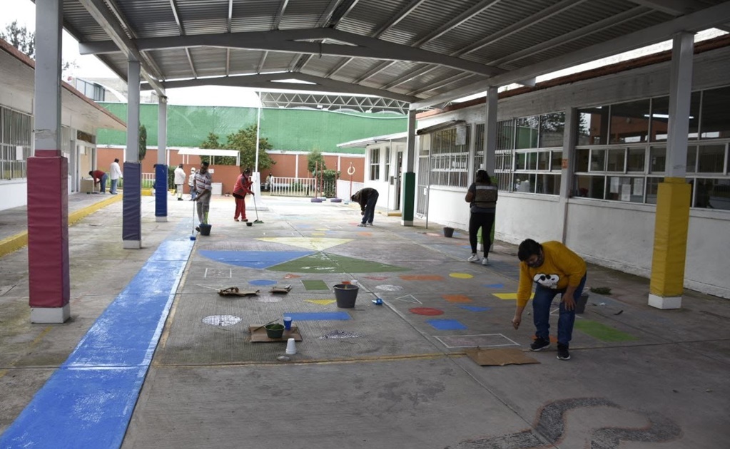 Aguascalientes alista escuelas para el regreso a clases presenciales