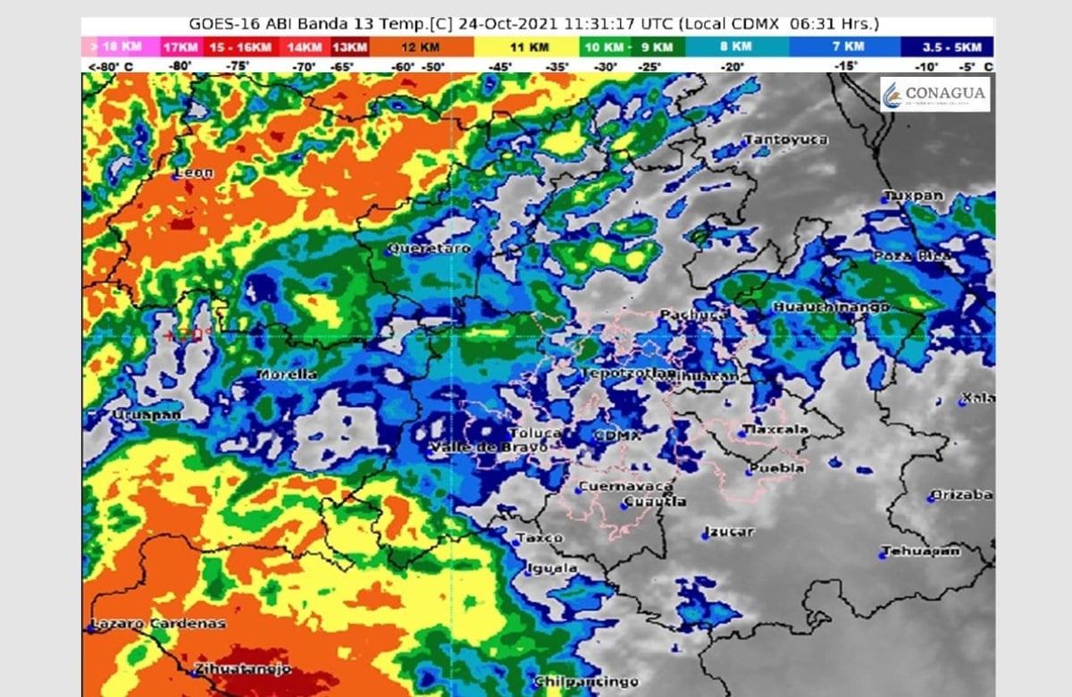 Huracán Rick provocará lluvias extraordinarias en Guerrero y Michoacán 