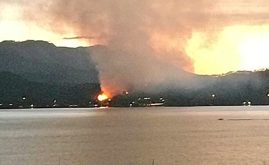 Reportan incendio en Valle de Bravo