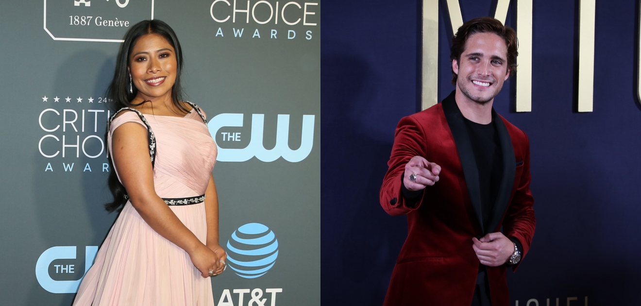 Yalitza Aparicio y Diego Boneta juntos en un proyecto