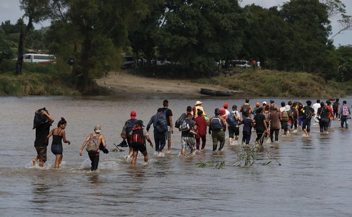 Mueren ahogados padre e hijo salvadoreños al tratar de cruzar el río Suchiate
