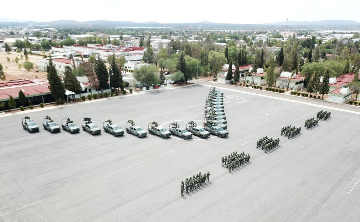 Envían a Zacatecas 200 elementos militares para reforzar seguridad