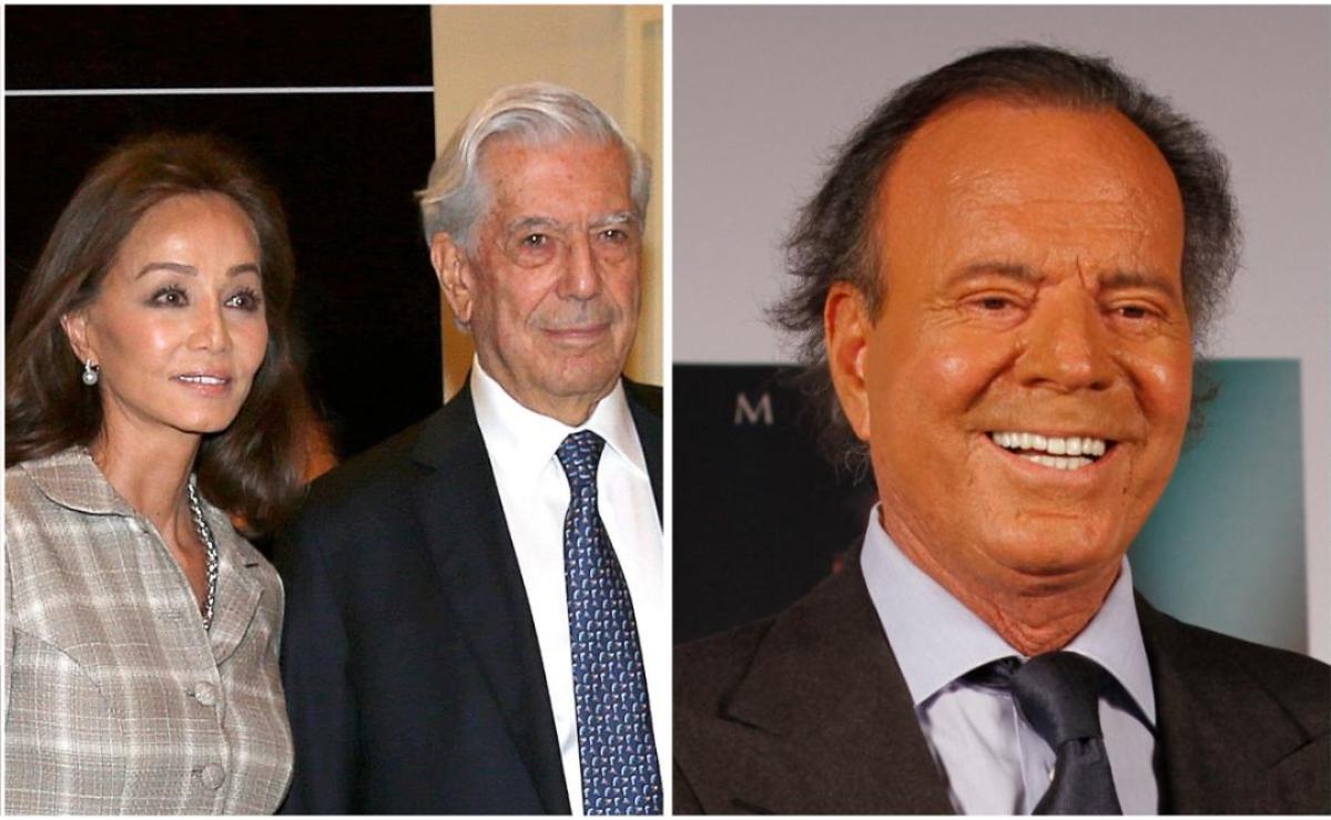 Isabel Preysler reaparece y su ex Julio Iglesias tunde a Mario Vargas Llosa