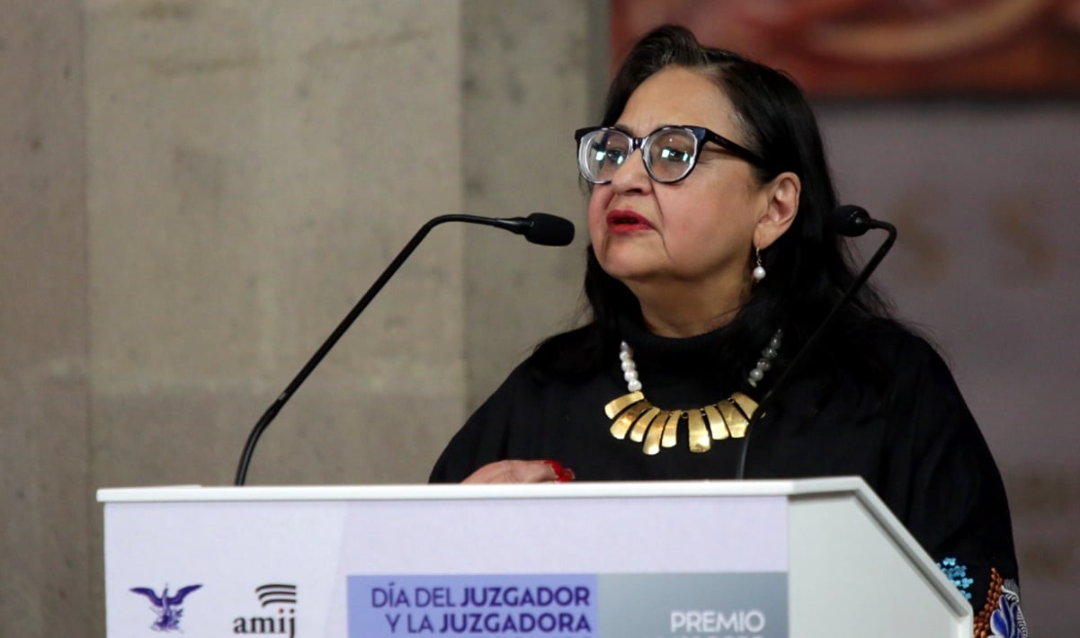 La presidenta de la Corte, Norma Lucía Piña, llama a combatir la desinformación