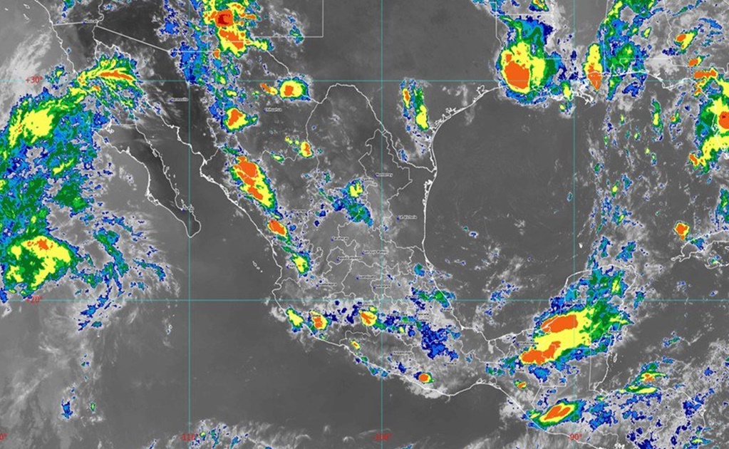 Prevén lluvias intensas y temperaturas superiores a 45 grados en algunos estados