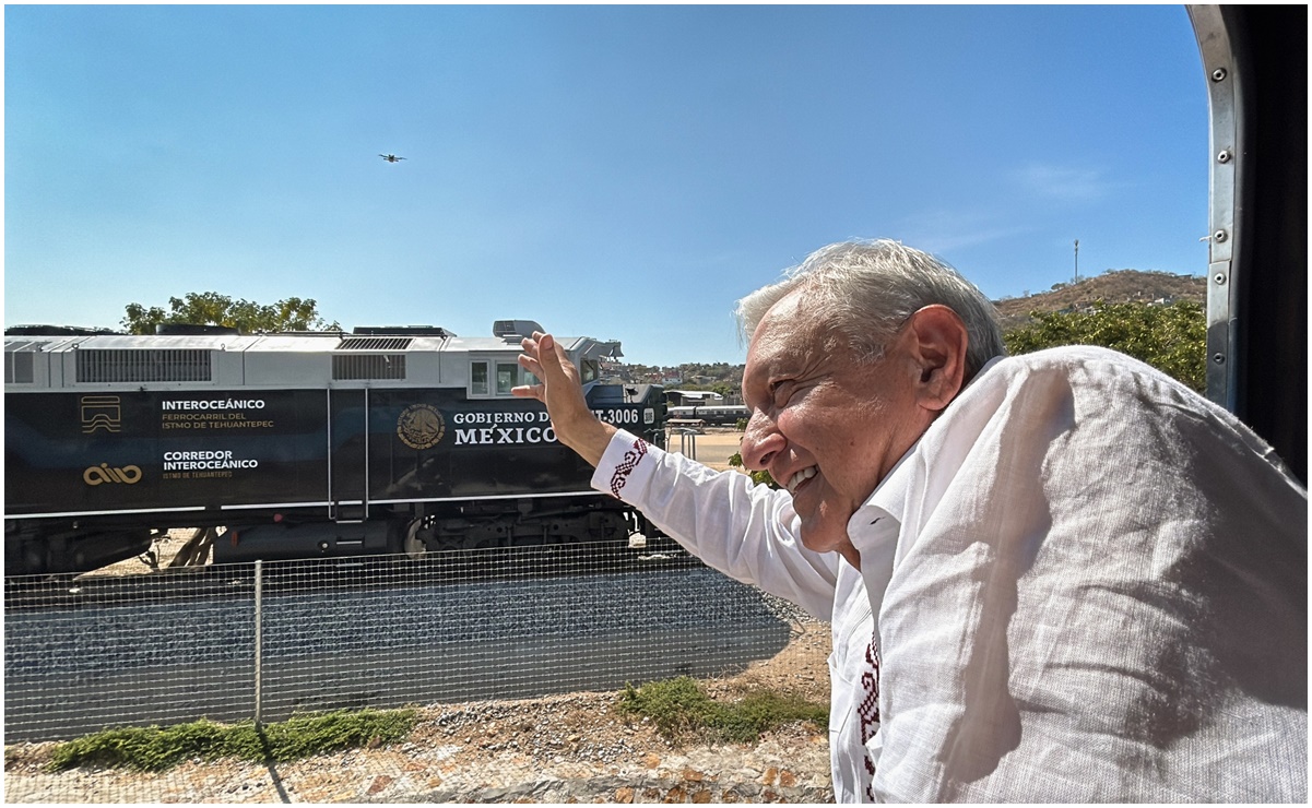 AMLO revela que inversionistas están interesados en una nueva línea del Tren Interoceánico