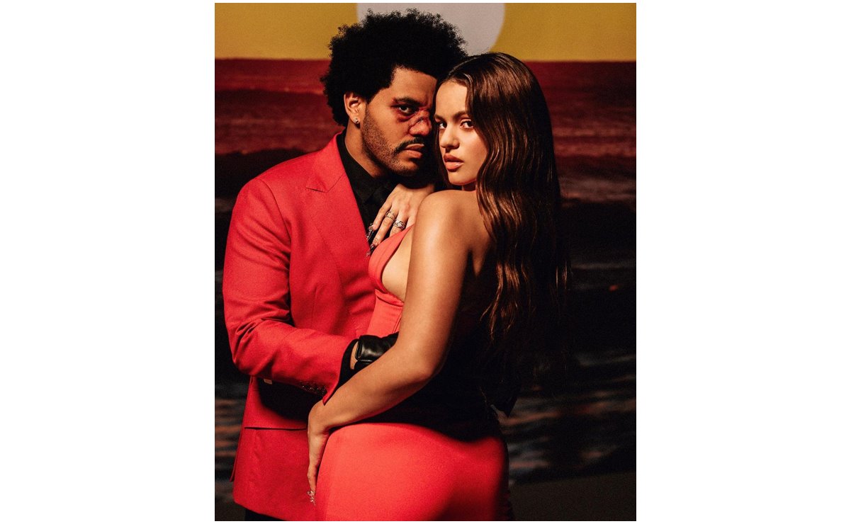 The Weeknd y Rosalía lanzan bomba musical, el remix de "Blinding lights"     