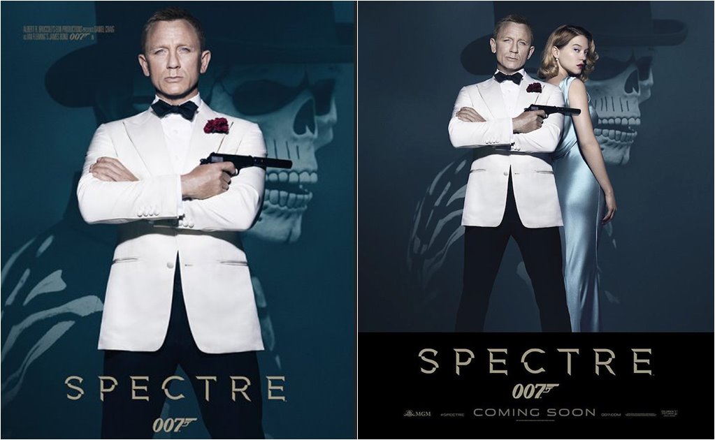 Revelan otro cartel de Spectre, nueva cinta de James Bond