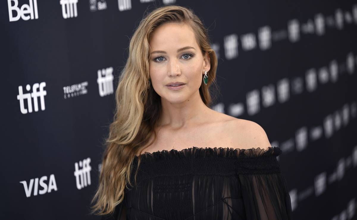 Jennifer Lawrence y el vestido traslúcido con el que deslumbró en Toronto