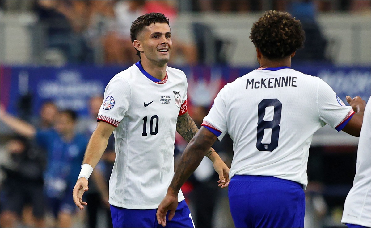 Estados Unidos se impone a Bolivia con gran actuación de Christian Pulisic