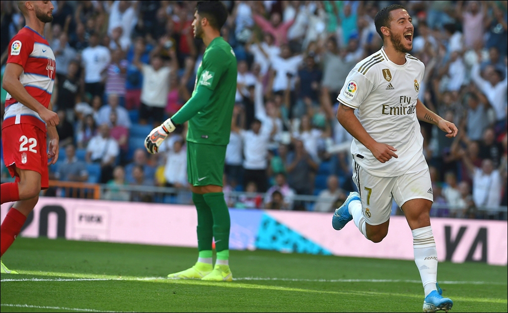 Real Madrid logra importante triunfo ante el Granada