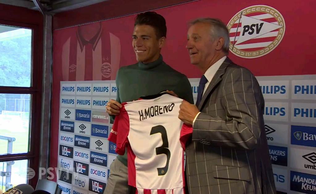 Héctor Moreno portará el número #3 del PSV