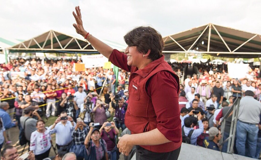 Delfina arranca campaña de defensa del voto en Texcoco