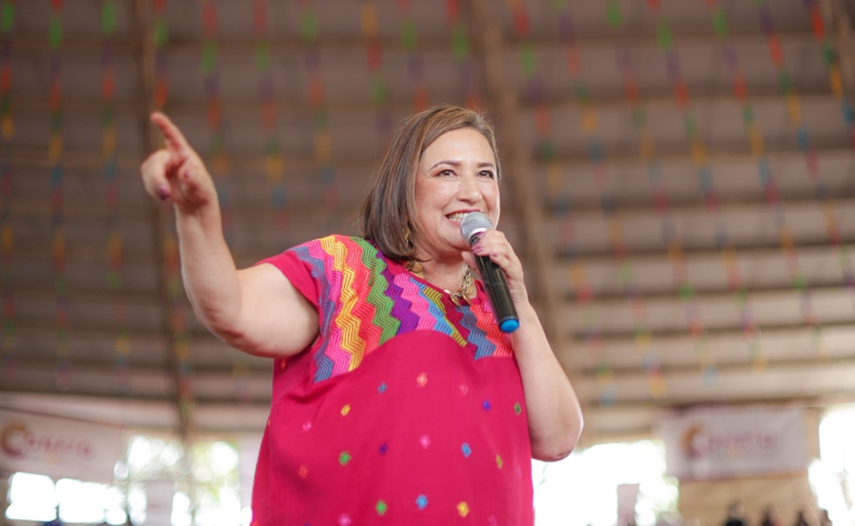 Emplaza Xóchitl Gálvez a Claudia Sheinbaum a un debate este miércoles o jueves