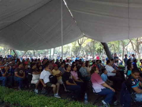 Resguardan a afición mundialista