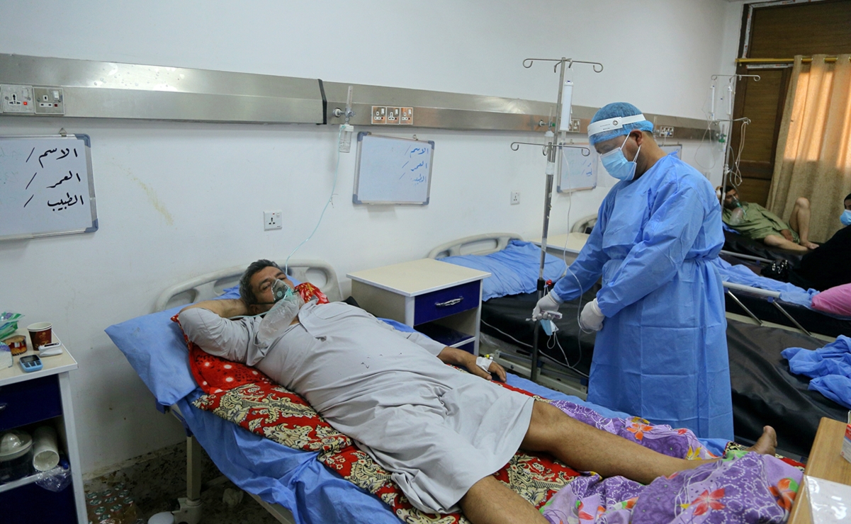 Irak registra más de 12 mil casos diarios de Covid, récord desde que inició la pandemia 