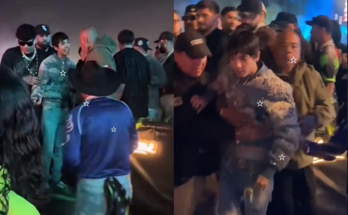 Así fue la pelea de Natanael Cano en pleno EDC 2024