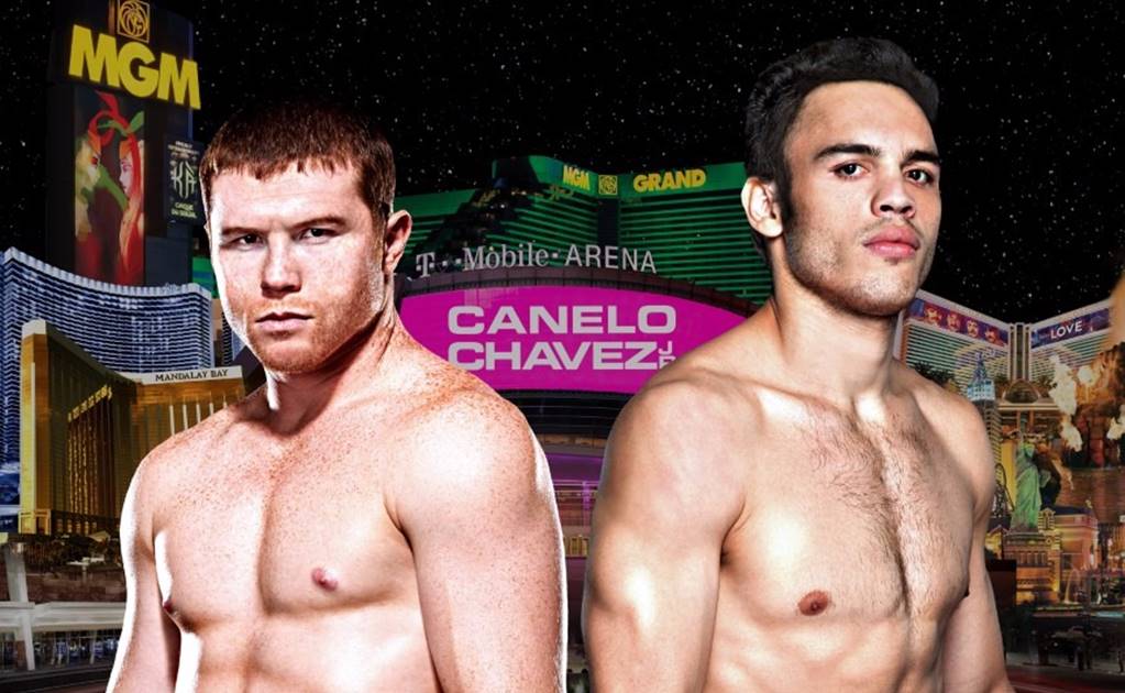 "Canelo" Álvarez y Julio César Chávez Jr. tienen primer enfrentamiento