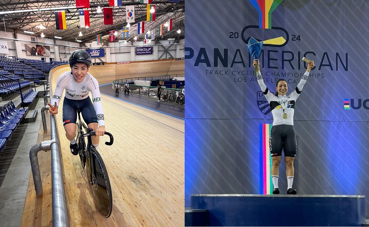 La mexicana Daniela Gaxiola gana medalla de oro y es la mejor ciclista de América