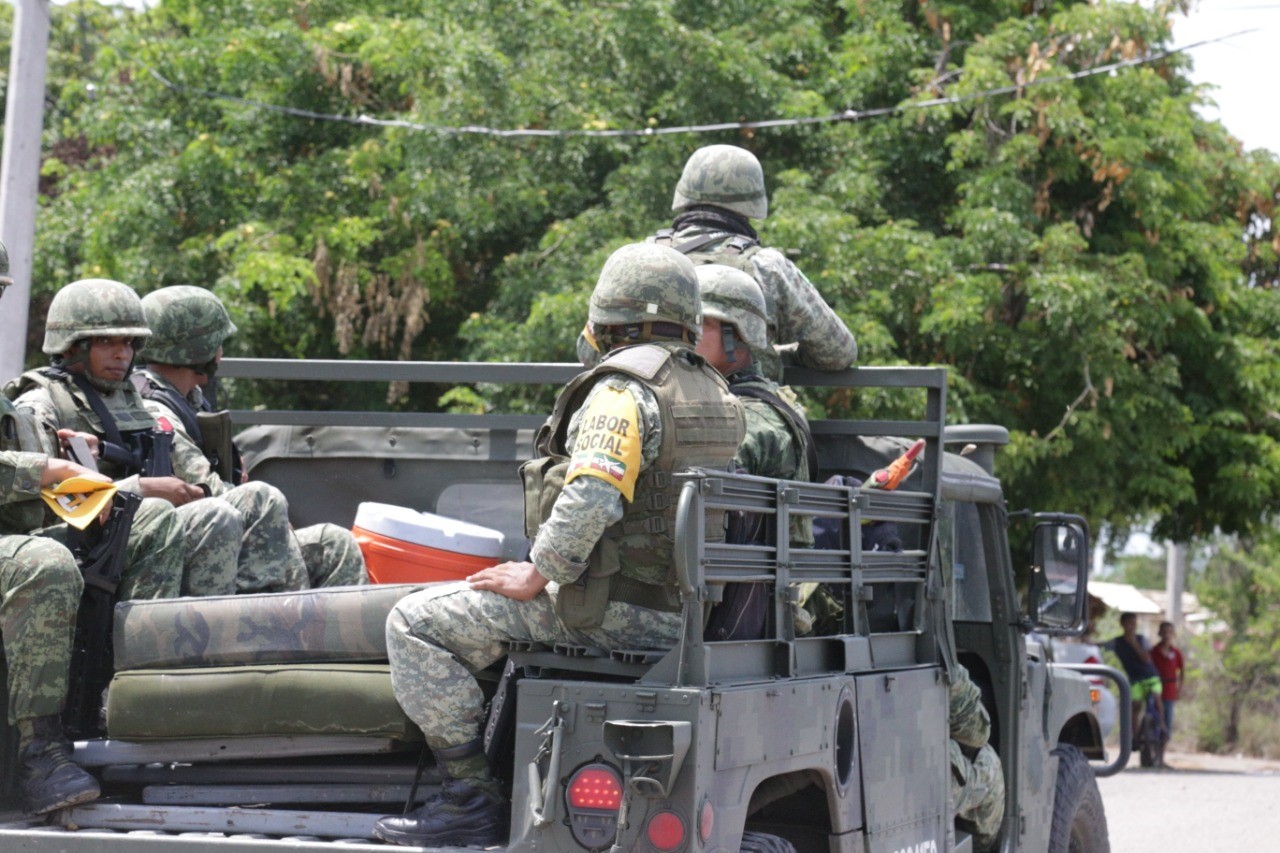 Guardia Nacional se suma a tareas se seguridad en zona centro de Sinaloa