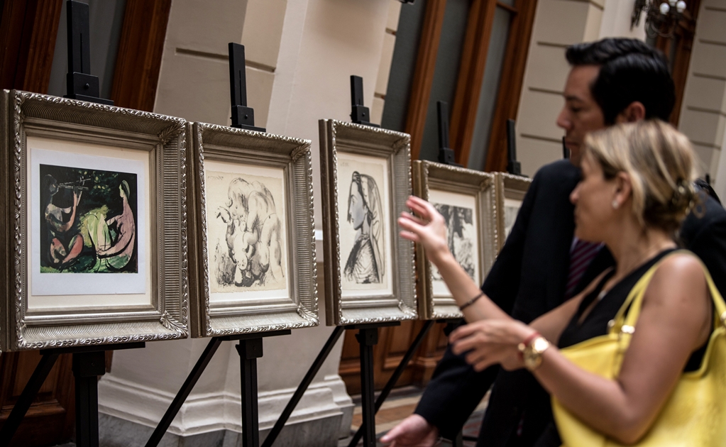 Chile acoge exposición de grabados de Picasso