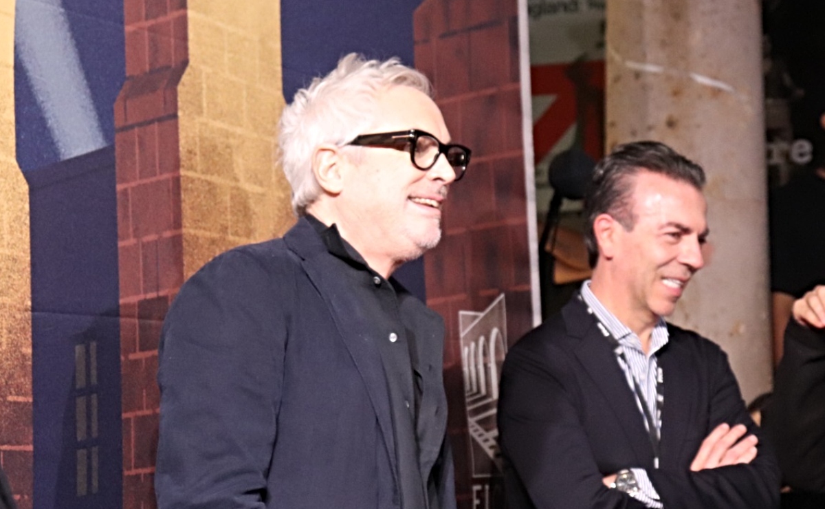 Alfonso Cuarón y su emocionante paso por la alfombra roja del FIC de Morelia 2024