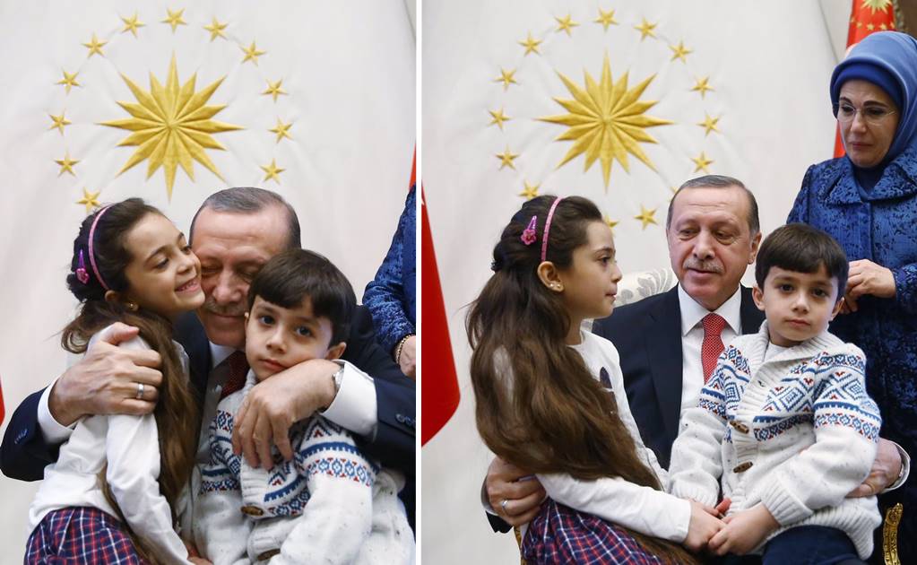 Niña siria que tuiteaba sobre Aleppo se reúne con presidente turco
