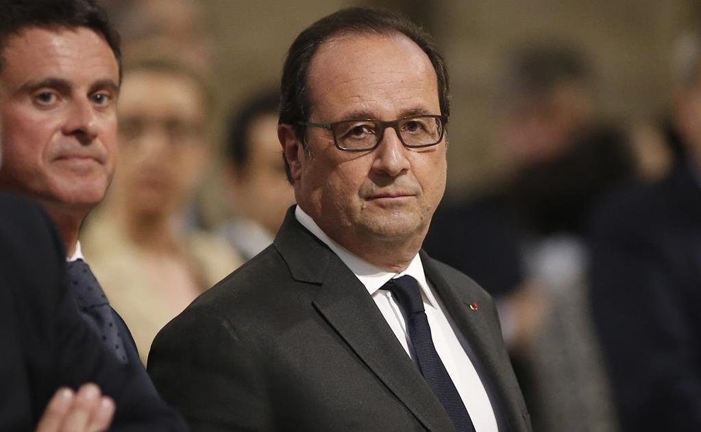 Hollande y colaboradores inician vacaciones 