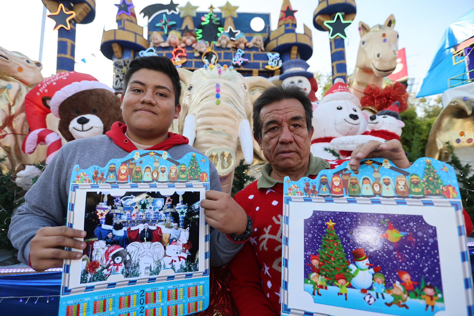 Familia Carranza y su tradición de 60 años con los escenarios para los Reyes Magos