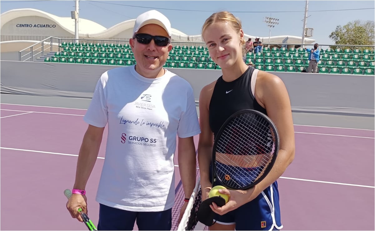 Karolina Schmiedlova "perdió" contra tenista con discapacidad visual