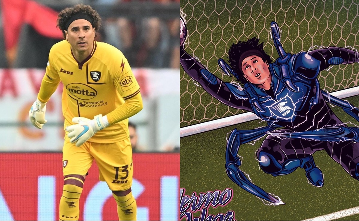 Serie A compara a Guillermo Ochoa con el personaje Blue Beetle: "Nuestro propio superhéroe"