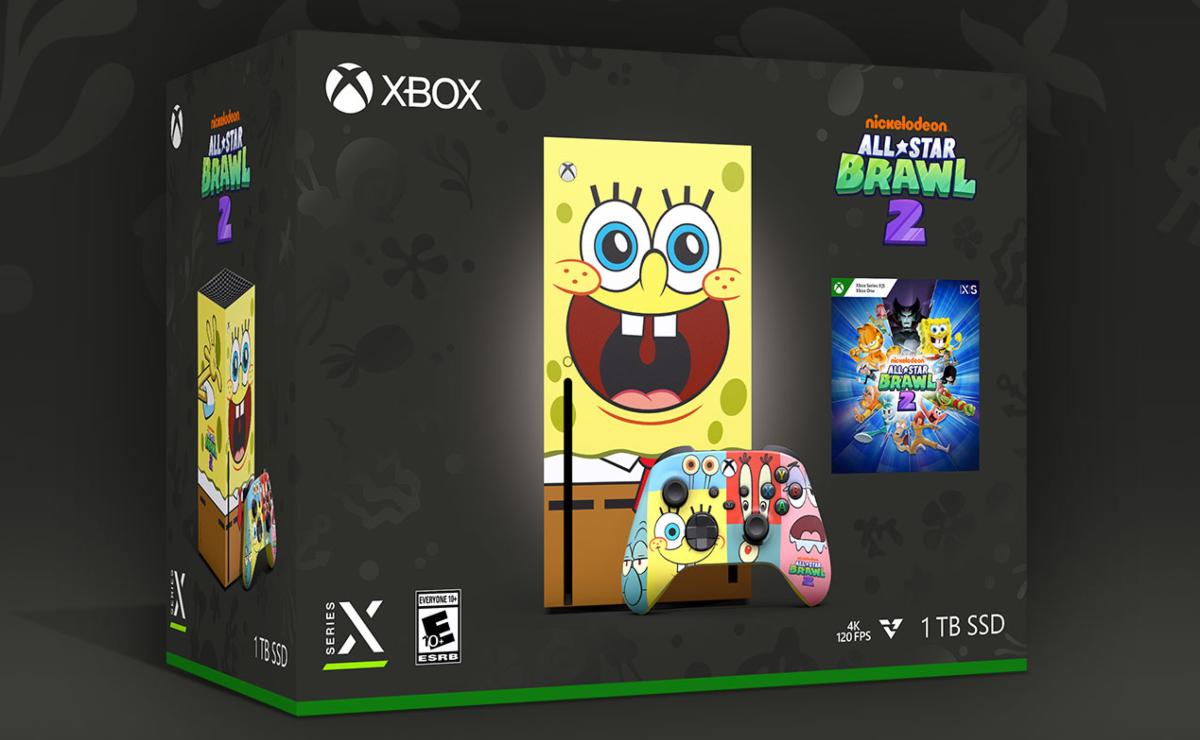 Xbox lanza consola especial de Bob Esponja; así puedes conseguirla